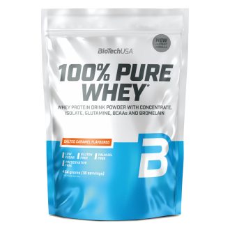 BioTechUSA 100% Pure Whey 454g sós karamell
