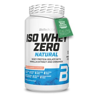  BioTechUSA Iso Whey Zero lactose free natural 908g vanília-fahéj