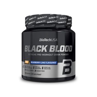 BioTechUSA Black Blood NOX+ 340g áfonya-lime