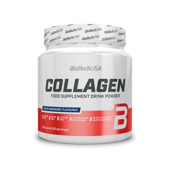 BioTechUSA Collagen 300g fekete málna