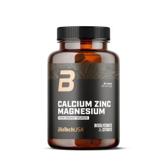   BioTechUSA Calcium Zinc Magnesium from organic sources 90 tbl