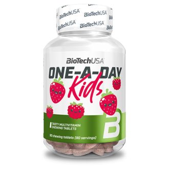 BioTechUSA One a Day Kids 90 tbl eper-málna