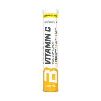 BioTechUSA Vitamin C pezsgőtabletta 20 tbl citrom
