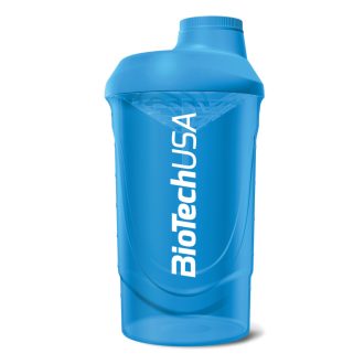 BioTechUSA Keverőpalack Biotech Wave 600ml kék