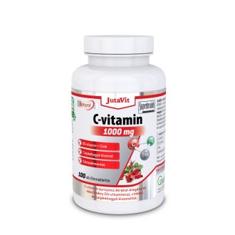   JutaVit C-vitamin 1000mg retard + csipkeb.kiv. +D3+Cink vitamin 100x
