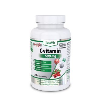   JutaVit C-vitamin 500mg retard + csipkeb.kivonat+D3+Cink vitamin 45x