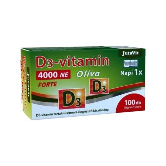 JutaVit D3-vitamin 4000NE (100µg) FORTE 100x