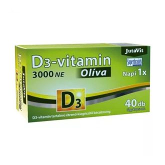 JutaVit D3-vitamin 3000NE Olíva 40x É-K.