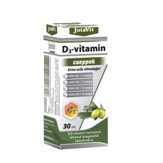   JutaVit D3-vitamin cseppek Extra szűz olivaolajjal 1000NE 30ml