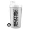 SCITEC Nutrition Shaker 700ml opaque white lid white scitec