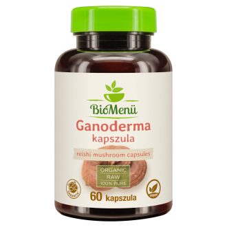 BioMenü BIO GANODERMA gomba kapszula 60 db