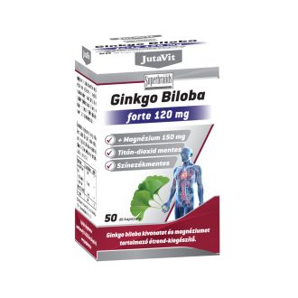 JutaVit Ginkgo Biloba 120 mg+Magnézium 150mg 50x