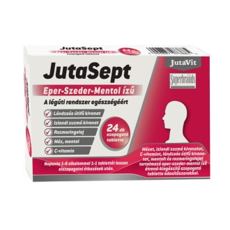 JutaVit JutaSept szopogató tabletta EPER-SZEDER-MENTOL 24x