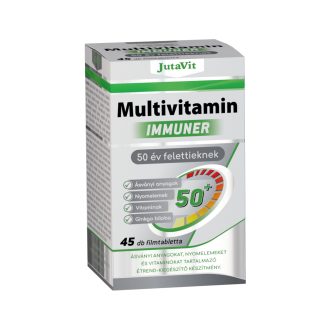  JutaVit Multivitamin felnőtteknek immuner 50+ 45db (50 éven felülieknek)