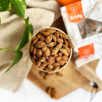 Grizly Pörkölt Mandula Mustár Ízű Sózott 250 g