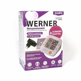 JutaVit WERNER aut. felk. vérnyomásmérő+adapter