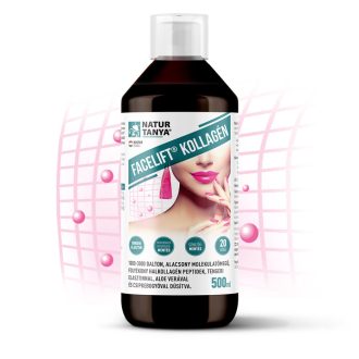  Natúr Tanya Facelift® kollagén mátrix - halkollagén peptidek, tengeri elasztin 500 ml