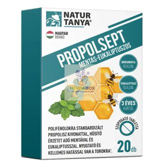 Natúr Tanya Propolsept Mentás-Eukaliptuszos 20x