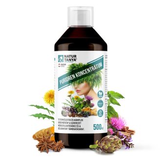   Natúr Tanya Puridren koncentrátum - 12 gyógynövénnyel, 500 ml