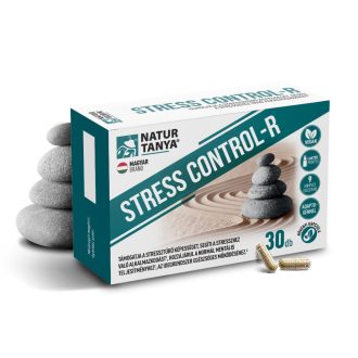   Natúr Tanya STRESS CONTROL-R, természetes növényi kivonatokkal és adaptogén gyógynövényekkel