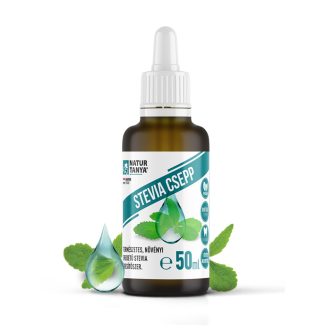   Natúr Tanya Stevia Csepp (Édesfű, Jázminpakóca) Természetes eredetű stevia édesítőszer.