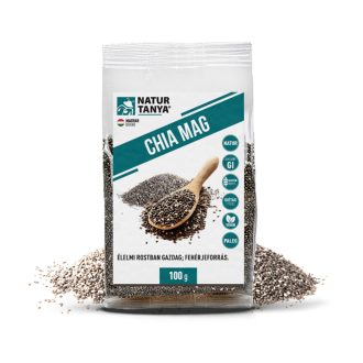   Natúr Tanya Chia mag (Fekete Salvia hispanica, Azték zsálya). Ételsűrítésére is! 100g