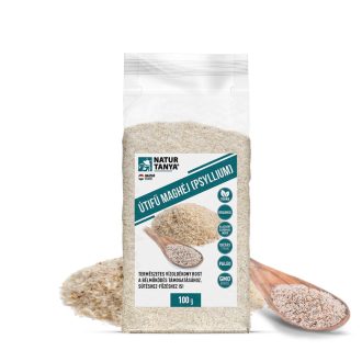   Natúr Tanya Útifű maghéj (Psyllium) Duzzadó rost. Sütéshez-főzéshez is! 100 g
