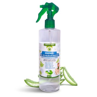   Natúr Tanya Higiéniás kéz-, és felülettisztító spray, 72%-os alkoholtartalommal 400ml
