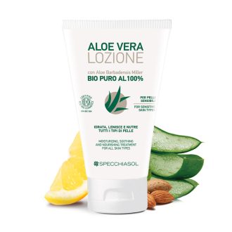   Natúr Tanya S. ECOBIO minősítésű 100%-os Aloe vera TESTÁPOLÓ Shea vaj, mandulaolaj, hialuronsav, édesgyökér glicirretinsav, citromhéj olaj és természetes E-vitamin