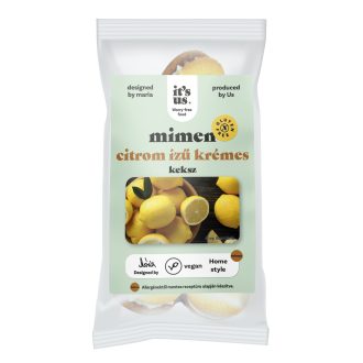 it's us MIMEN citromkrémes töltött keksz 150g