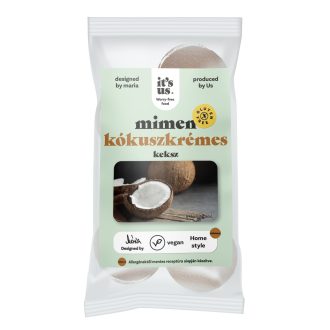 it's us MIMEN kókuszkrémes töltött keksz 150g