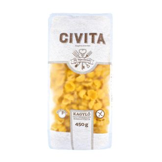 CIVITA kukorica száraztészta kagyló 450g