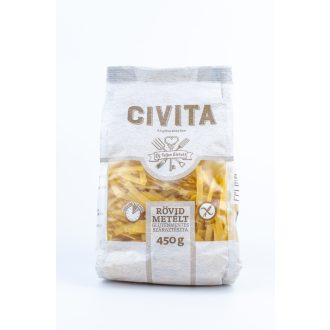 CIVITA kukorica száraztészta rövidmetélti 450g